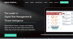 Desktop Screenshot of digitalshadows.com